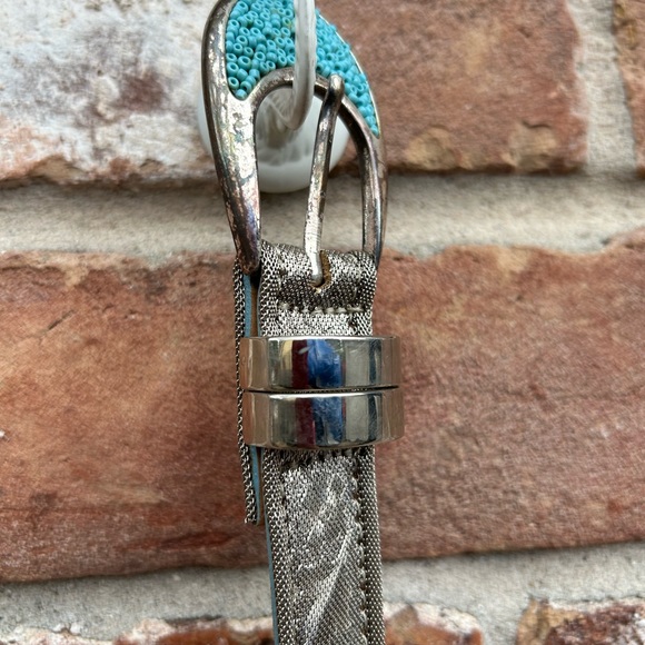 Streets Ahead leather-beaded hat band. Size XL main image 4